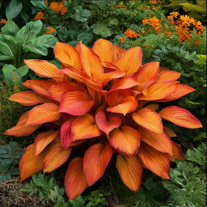 Хоста Солнечный Нектар купить по цене от 605р. в интернет-магазине «Посадика» с доставкой почтой в в Коммунаре и по всей России – [изображение №1].